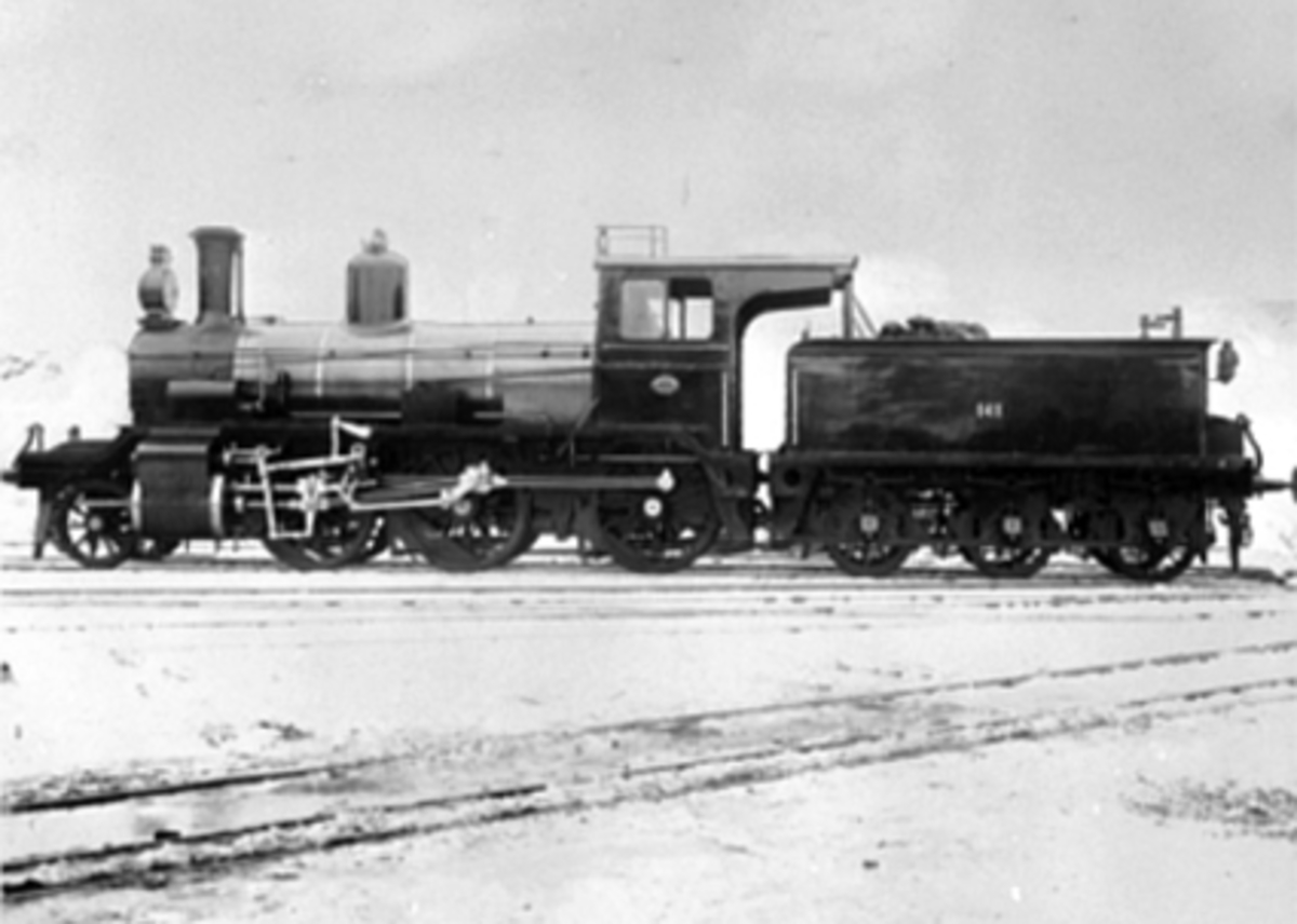 Anno Domkirkeodden, LOKOMOTIV NR. 141, DET ANDRE TOGET, PRODUSERT HAMARLokomotiv nr. 1 ble bygd i 1901