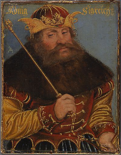 Lucas Cranach the Younger, King Siegreich
