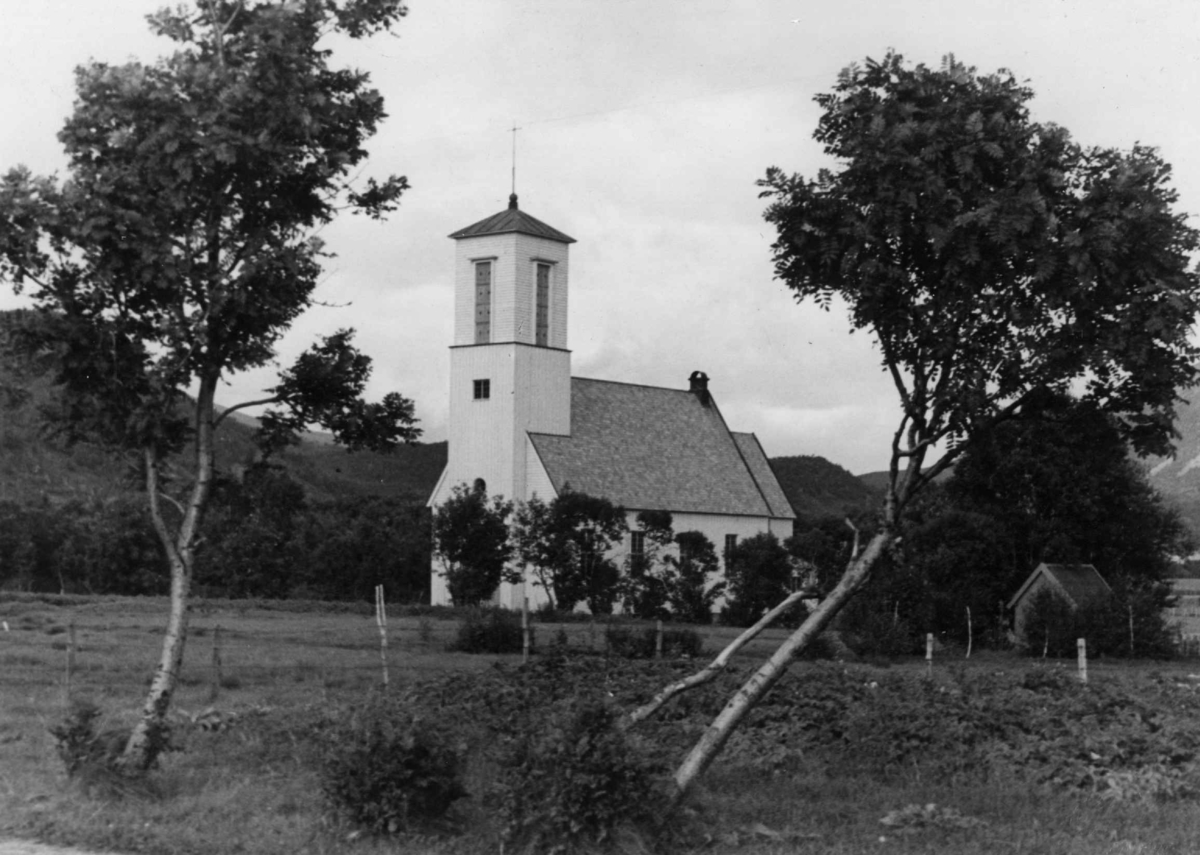Anders Beer Wilse, Melbu kirke
