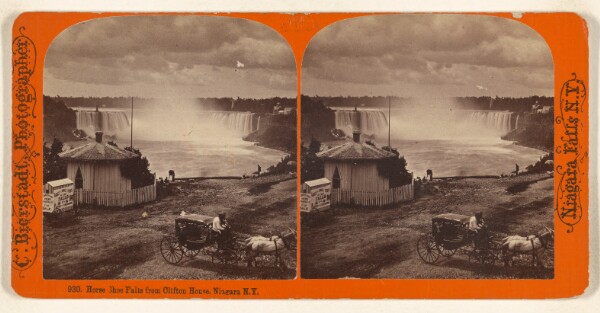 Charles Bierstadt, Horse Shoe Falls from Clifton House, Niagara, N.Y.
