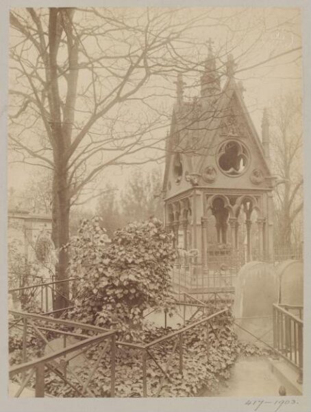 Atget, Jean-Eugène-Auguste, Pere Lachaise Cemetary, Paris, France