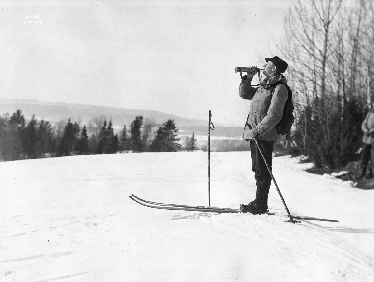 Anders Beer Wilse, Prot: Vintermanøver - Hornblæseren