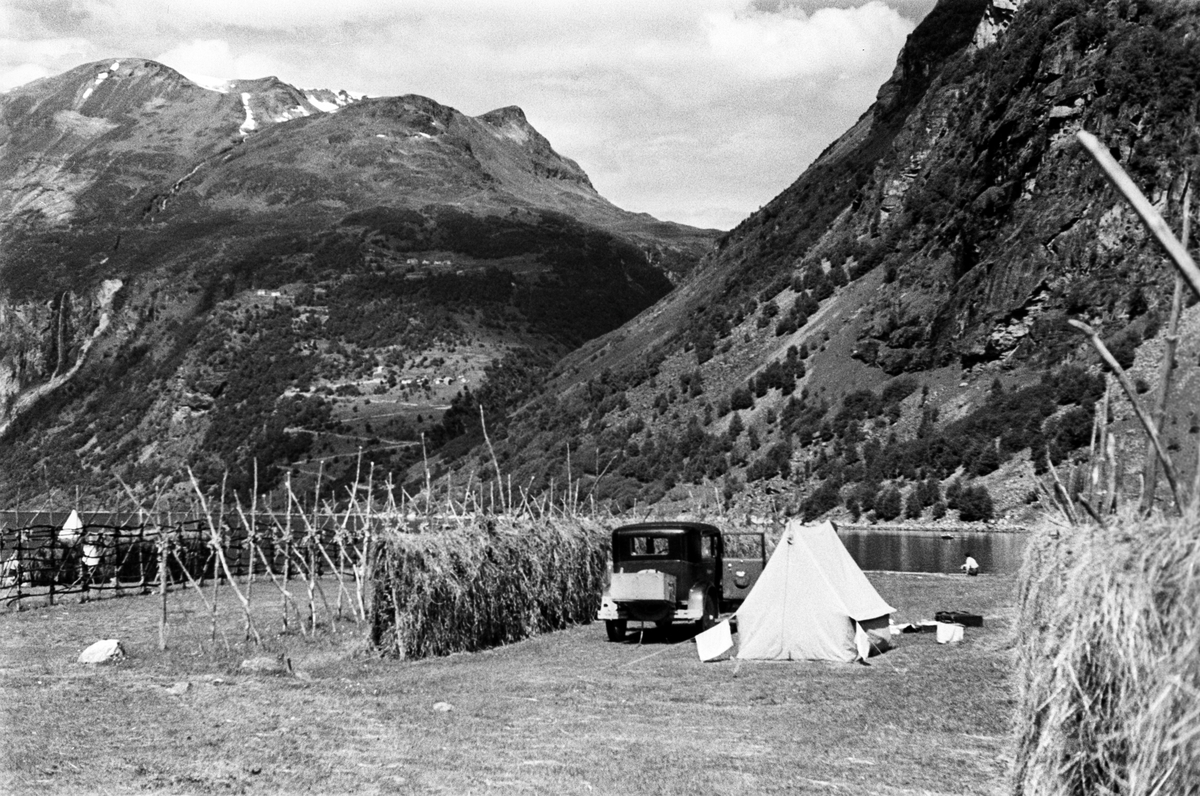 Anders Beer Wilse, Prot: Geiranger Camping