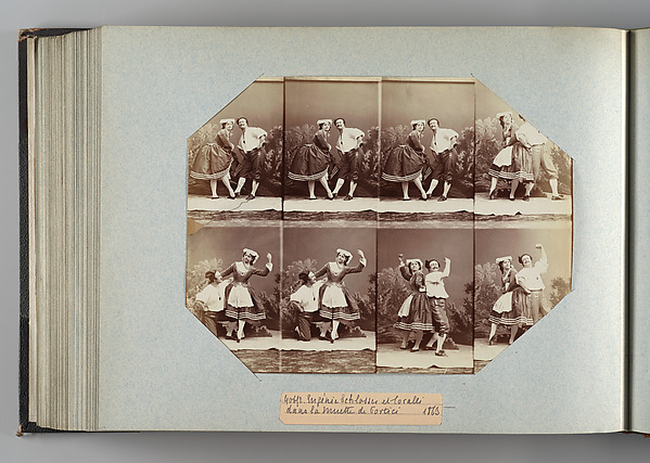 André-Adolphe-Eugène Disdéri, Eugénie Schlosser et Coralli