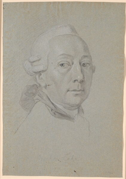 Jens Juel, Studie til portrættet af Poul Abraham Lehn