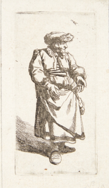 Cornelis Pietersz Bega, Stående gammel kvinde