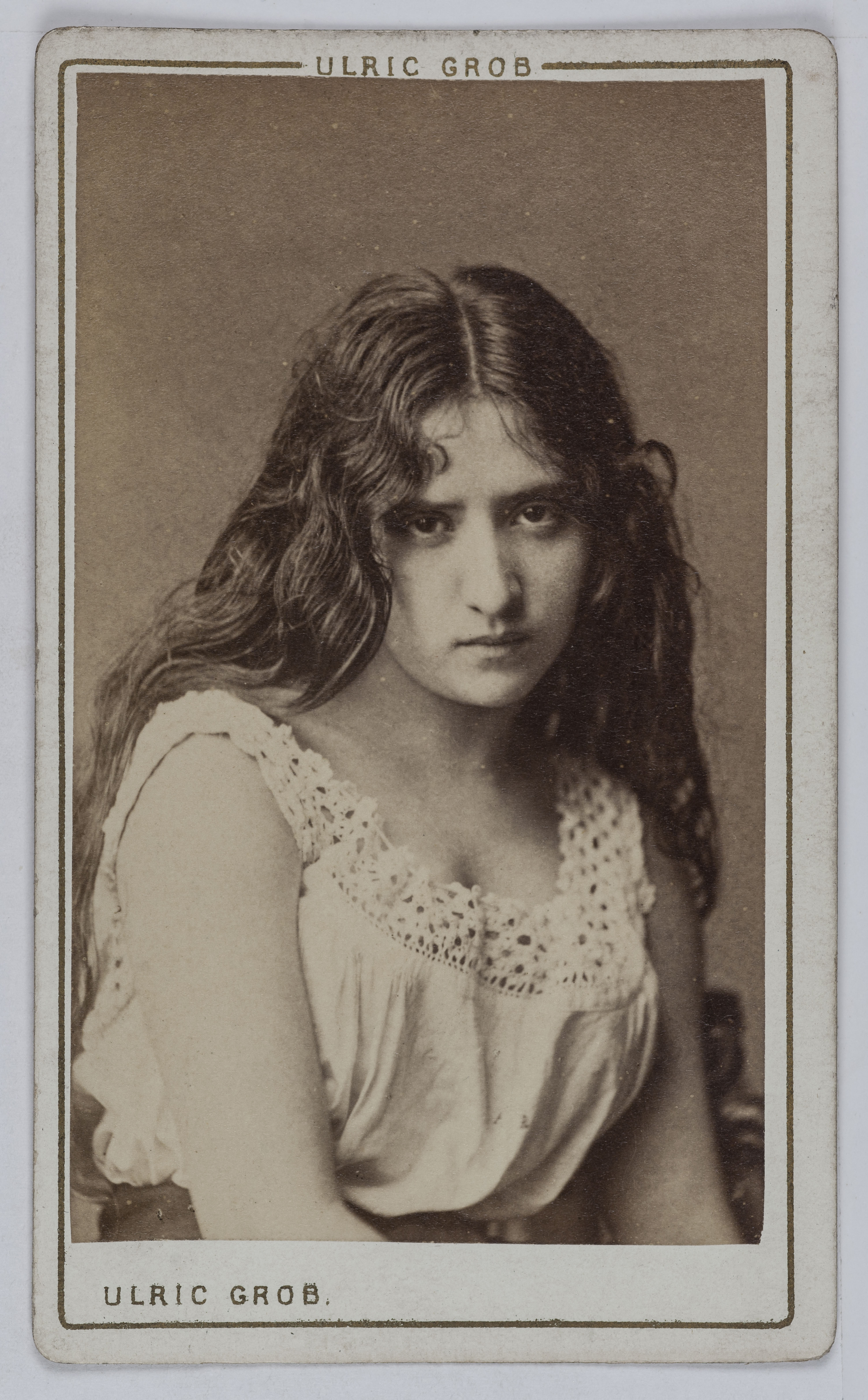 Ulric Grob, Portrait de Rochetti, actrice au Théâtre de la Gaîté.