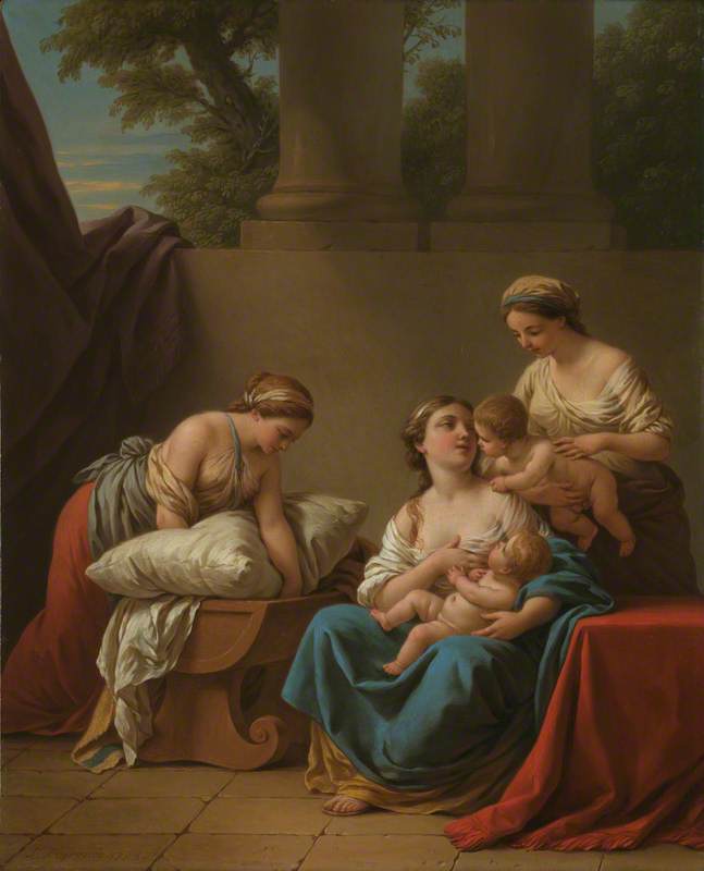 Louis-Jean-François Lagrenée, Maternal Affection