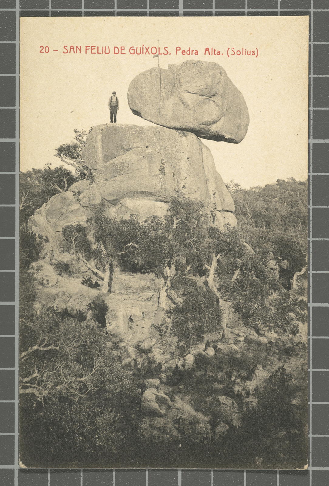 Desconegut, 20 - San Feliu de Guíxols. Pedra Alta (Solius)