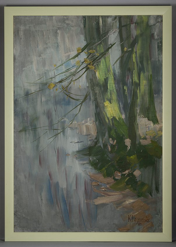 Karl Hagemeister, Buchen am Wasser, 1912
