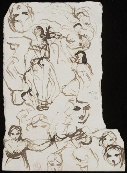 William Etty, Drawing