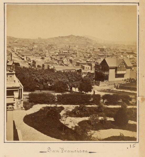 Carleton Watkins, View from Rincon Hill, San Francisco