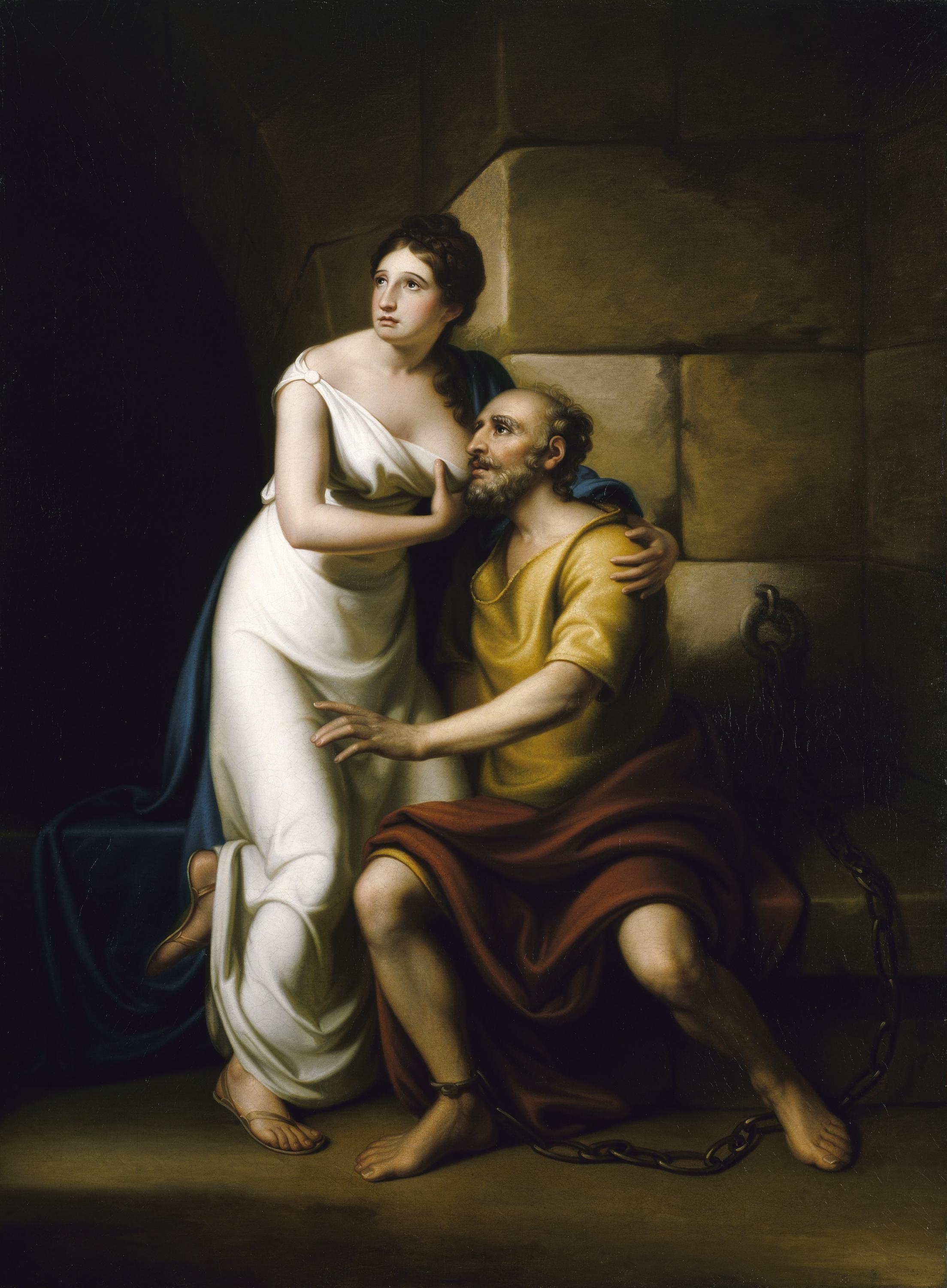 Rembrandt Peale, The Roman Daughter