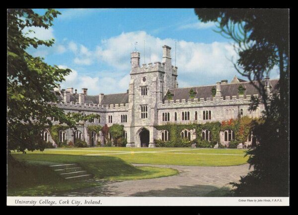 Hinde, John Wilfrid, University College, Cork City, Ireland