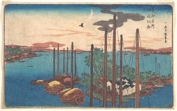 Utagawa Hiroshige, Tsukudajima Hatsu Hototogisu