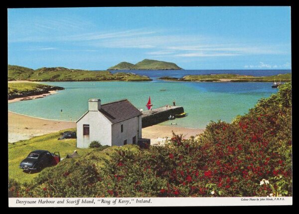 Hinde, John Wilfrid, Derrynane Harbour and Scariff Island, "Ring of Kerry," Ireland
