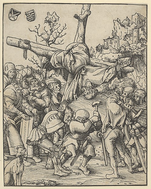 Lucas Cranach the Elder, Peter from the Martyrdom of the Twelve Apostles