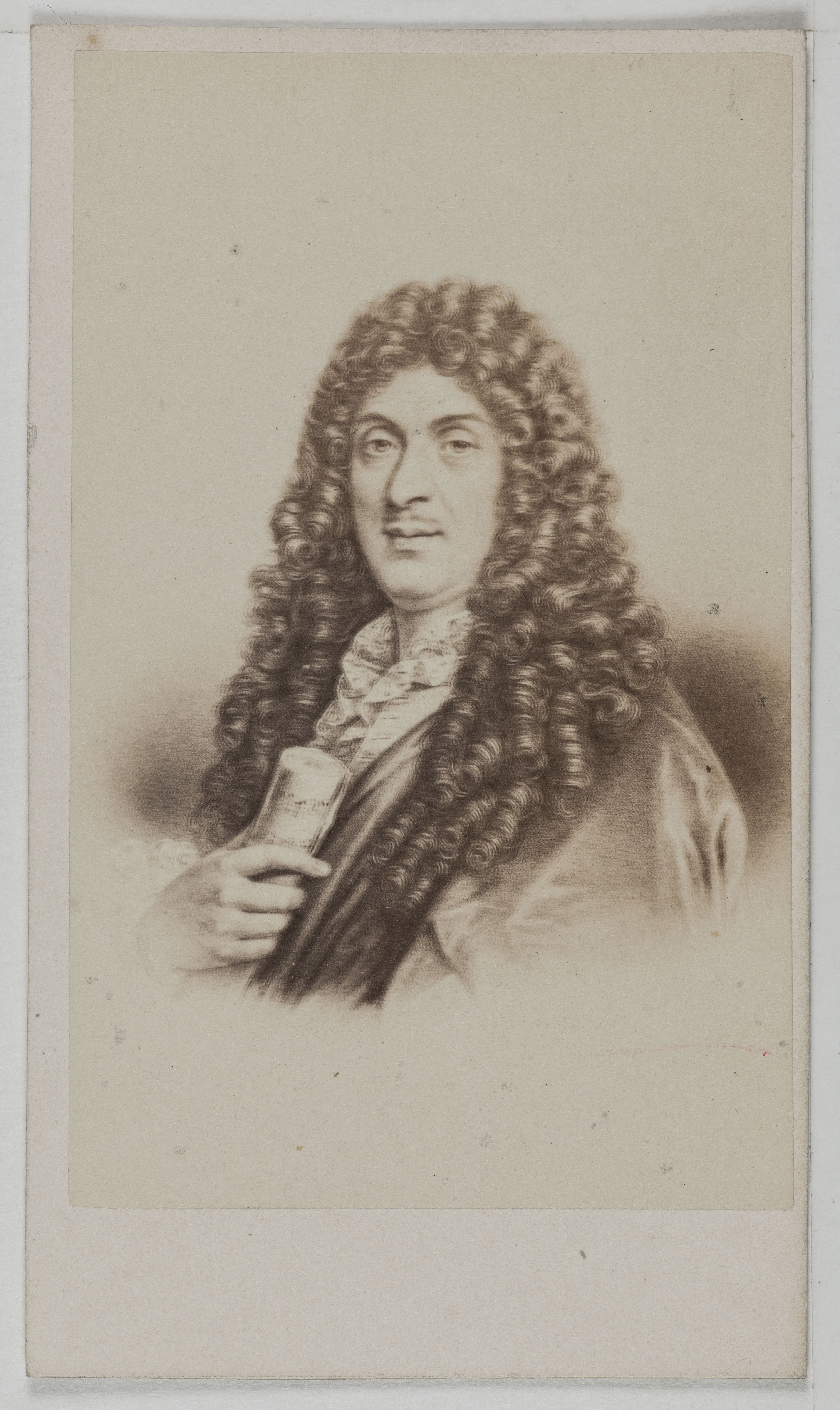 Anonyme, Portrait de Lully Jean-Baptiste, (1633-1687), (compositeur)