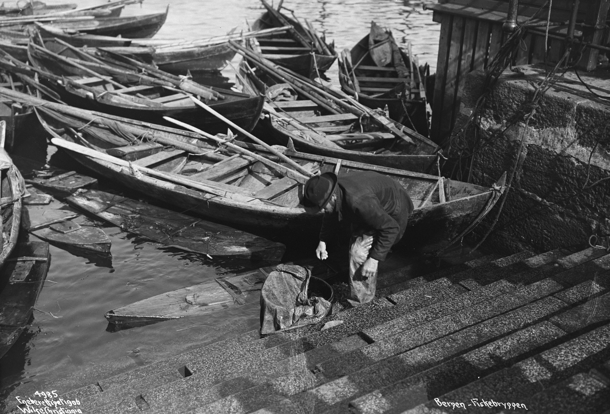 Anders Beer Wilse, Prot: Bergen Fiskebryggeliv Juni