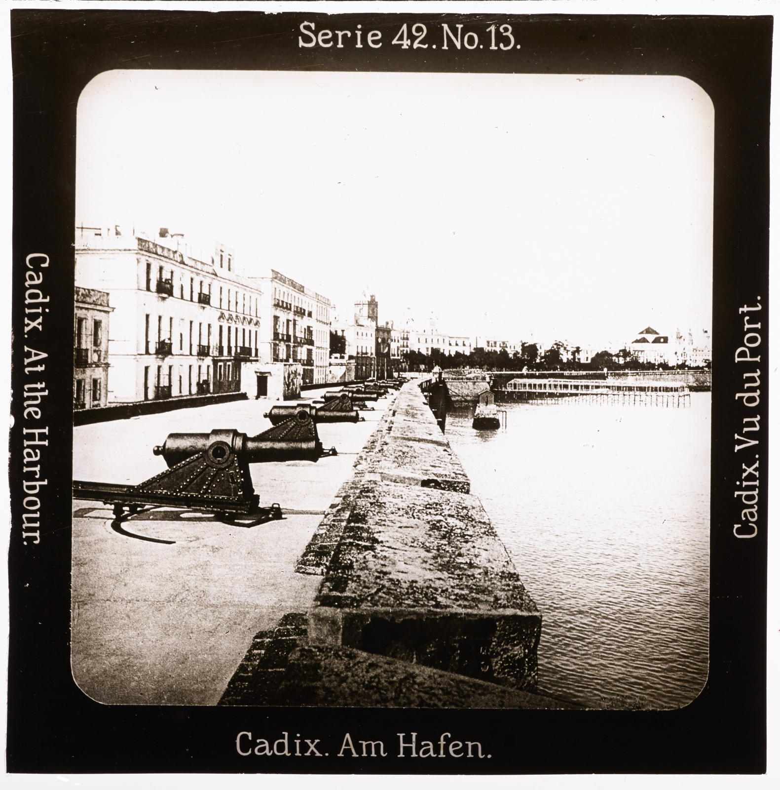 Desconegut, Cadix. Am Hafen Projection für Alle