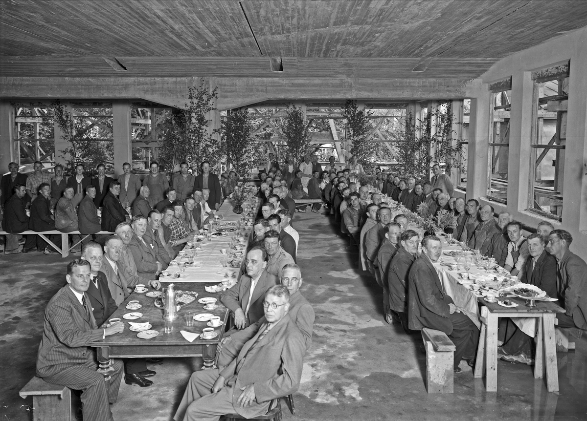 Paul Sandberg, Taklagsfest i Uppsala 1939
