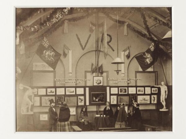 Unknown, 19thC; Anon, Exeter School of Art, Unidentified exhibition of drawings