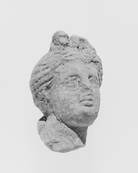 Unknown, Head with Wreath