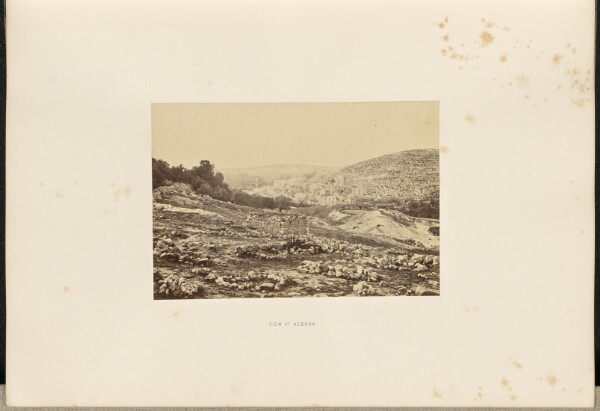 Francis Frith, View at Hebron