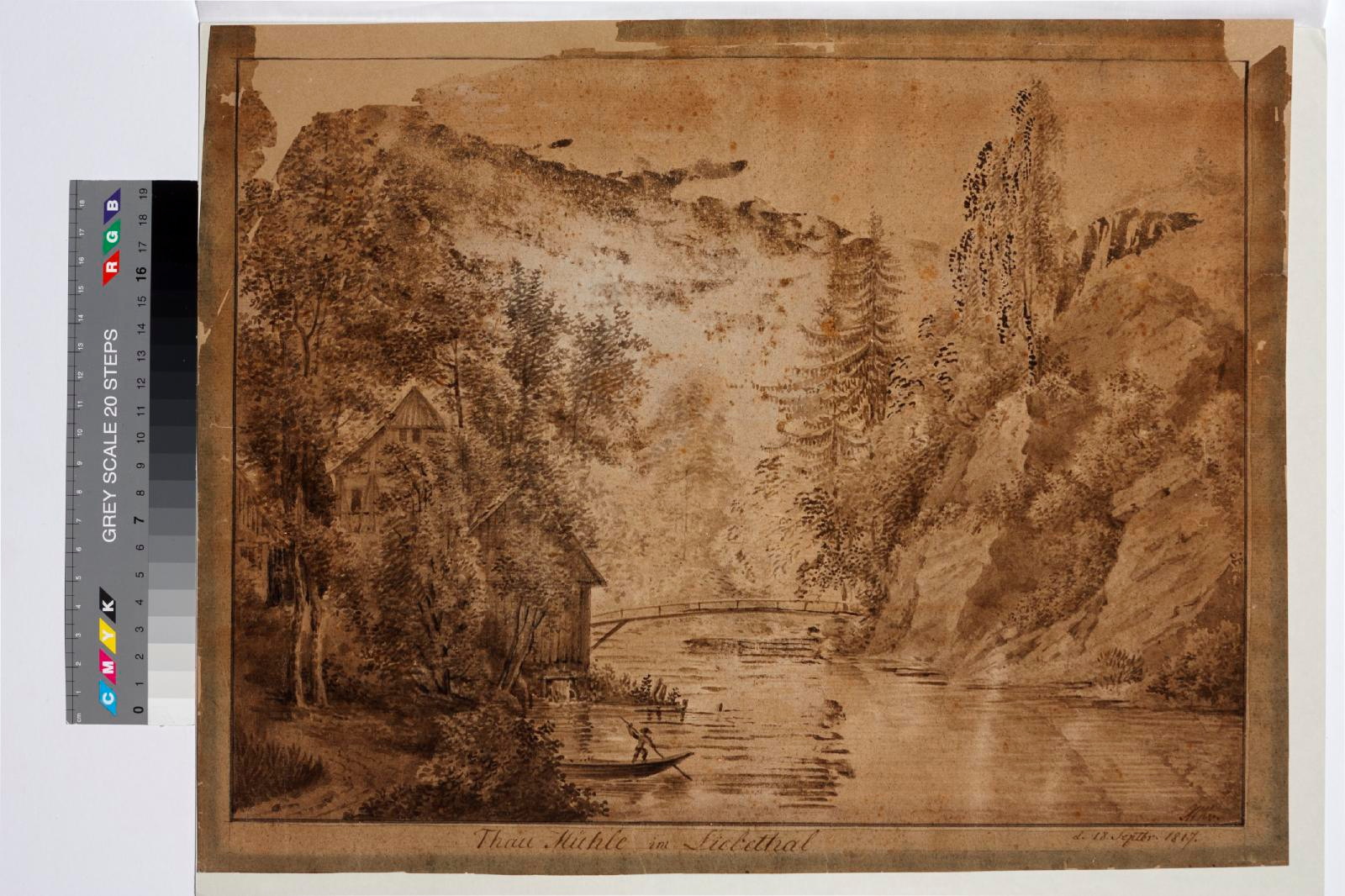 Johann Wilhelm (autor) Krause, Liebenthal Mill