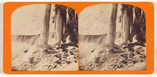 Unknown, [Horse Shoe fall from below, Winter]