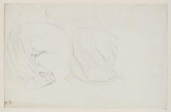 Rembrandt van Rijn, Bald old man with a short beard, in profile right