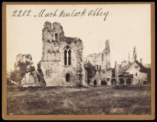 Francis Frith, Much Wenlock Abbey