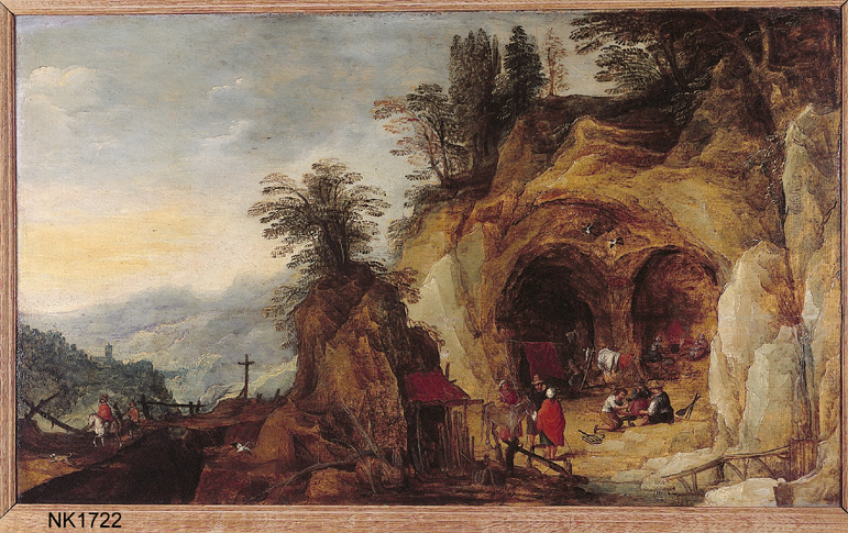 Joos de Momper the Younger, mountain landscape
