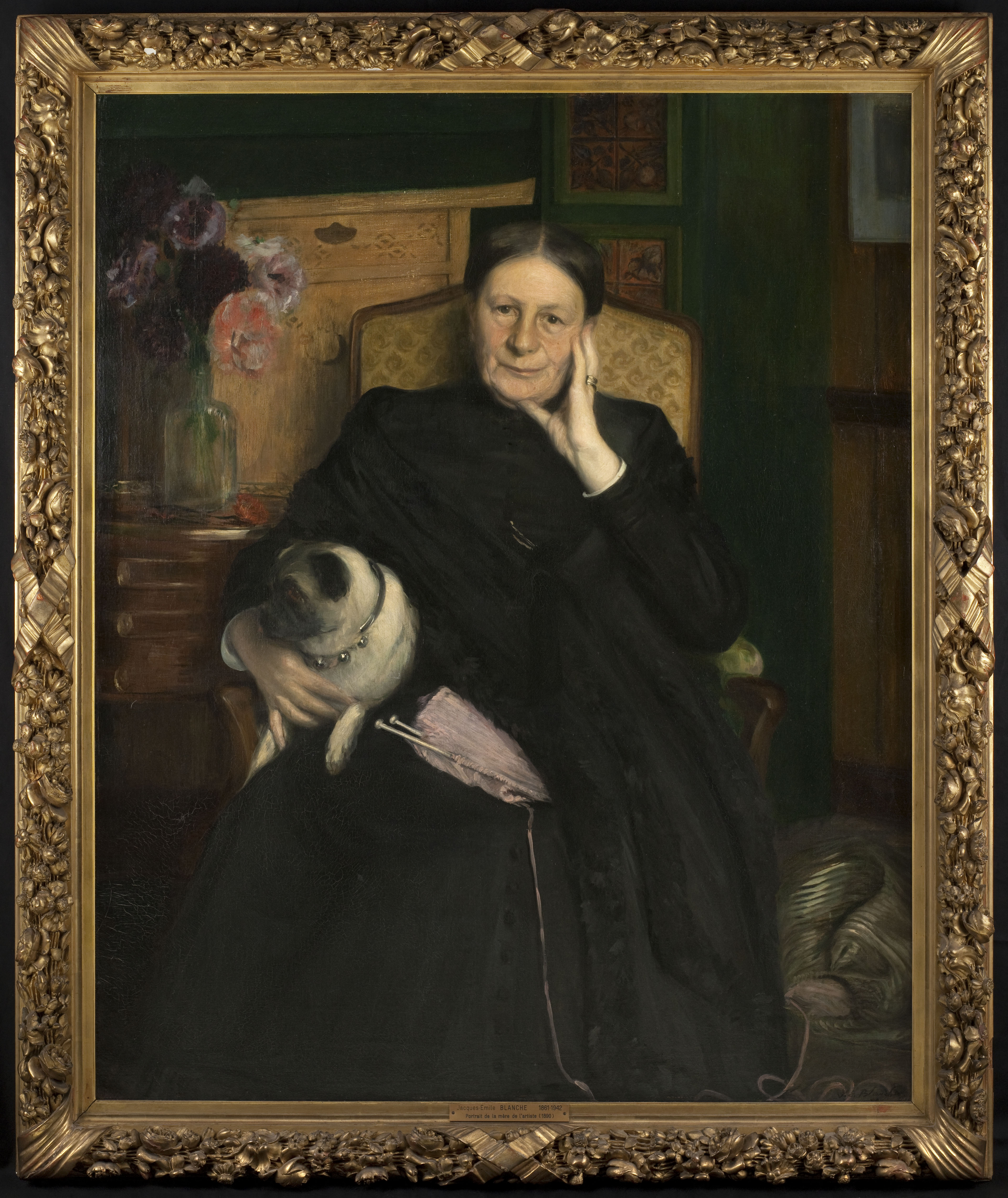 Jacques-Émile Blanche, Portrait de Madame Emile Blanche, mère de l'artiste