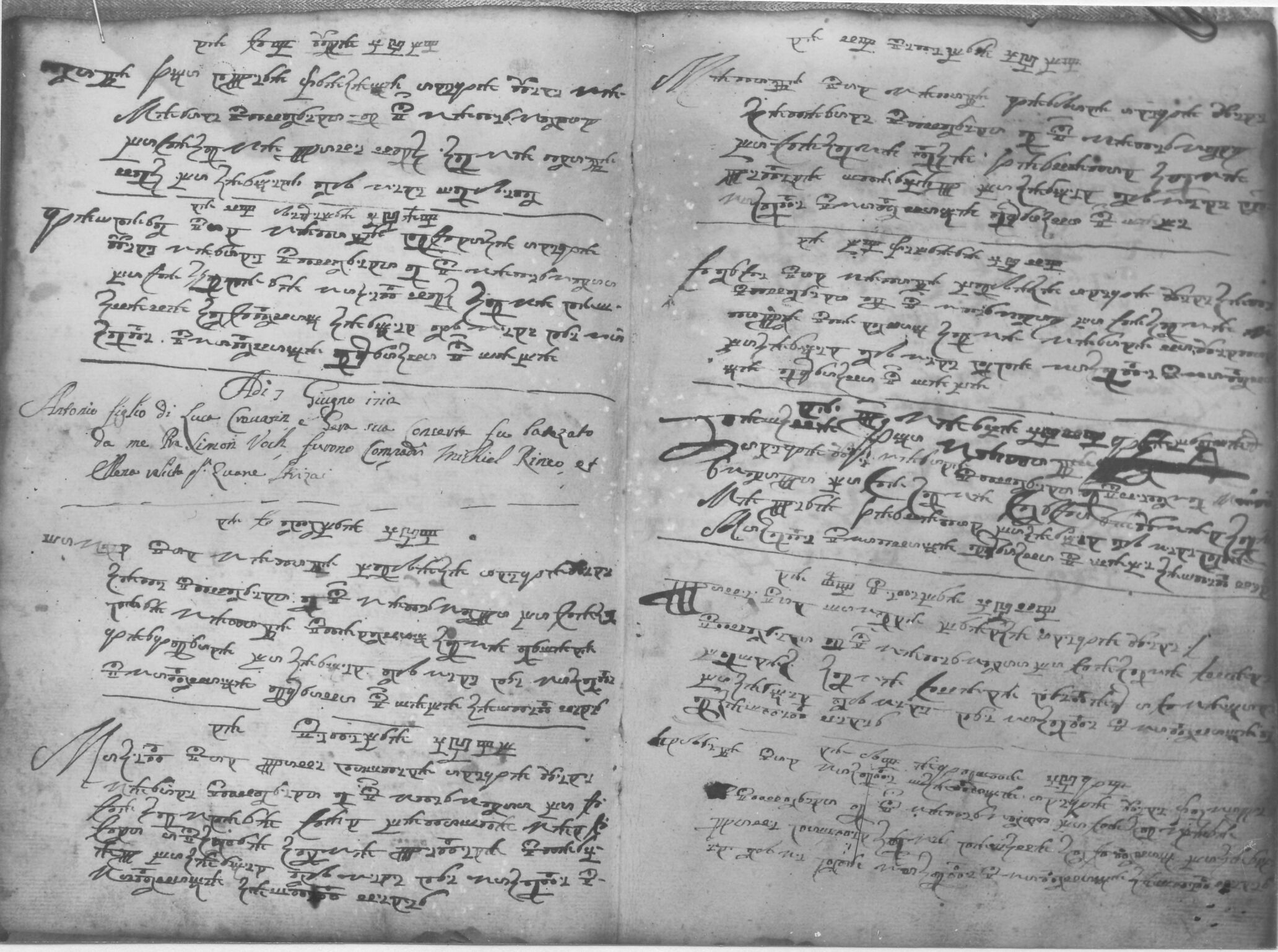 Branko Fučić, Kaštel (Buje), glagoljska matica iz 1668. godine u Arhivu župnog dvora