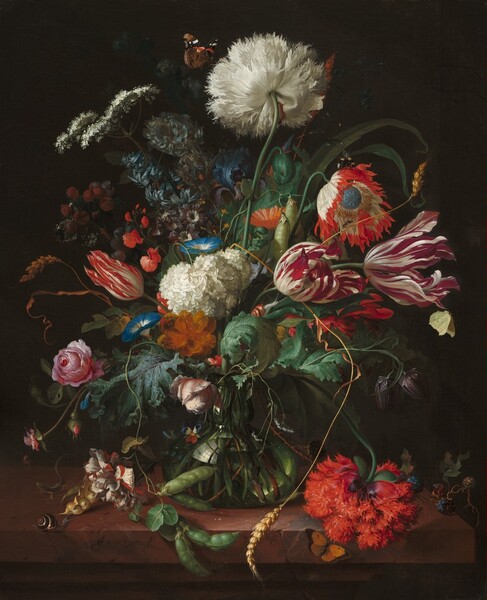 Jan Davidsz de Heem, Vase of Flowers