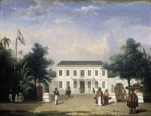 Ernest Alfred Hardouin, House on the Rijswijk, Batavia (Jalan Veteran)