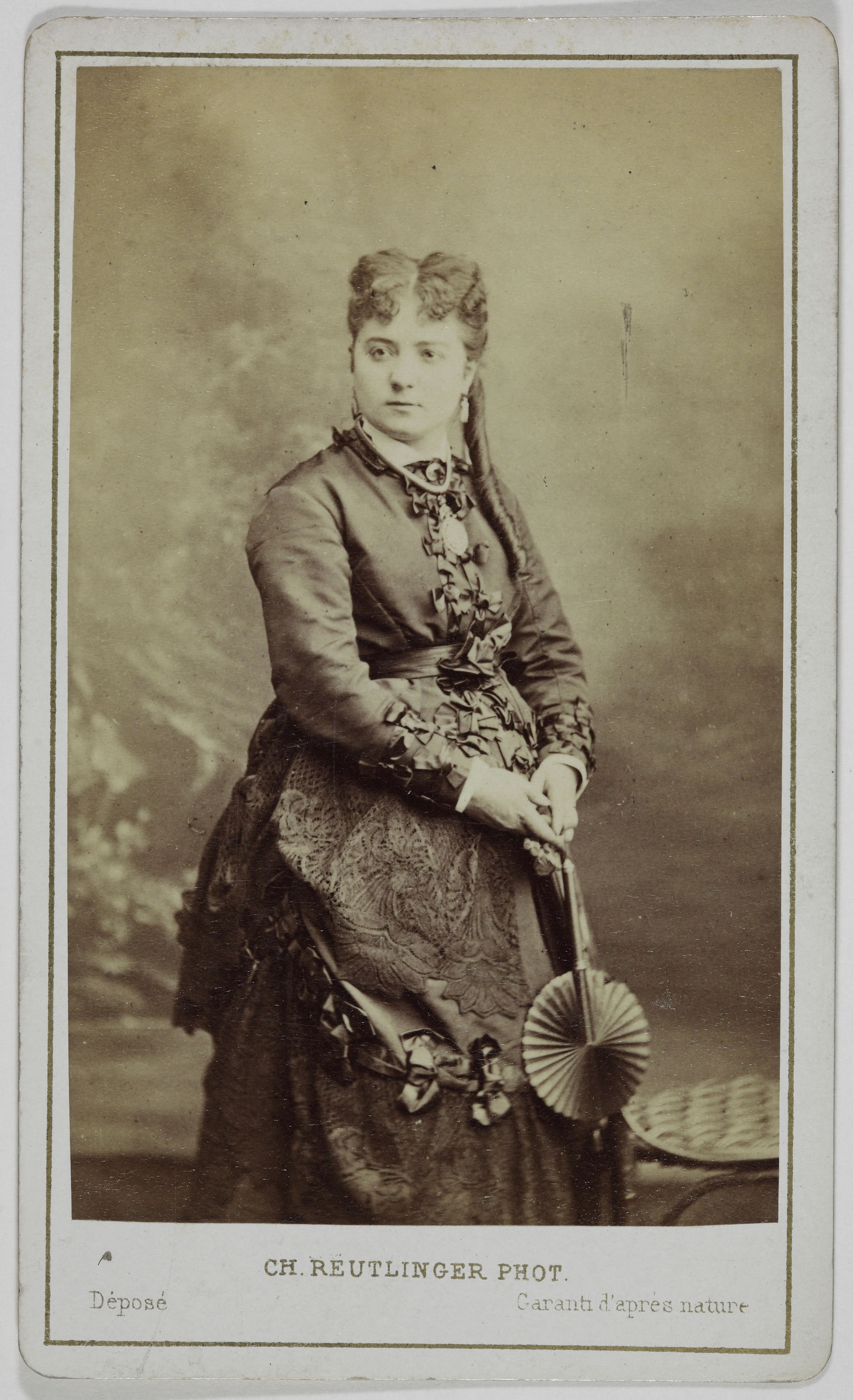 Charles Reutlinger, Portrait d'Aimée, (danseuse)