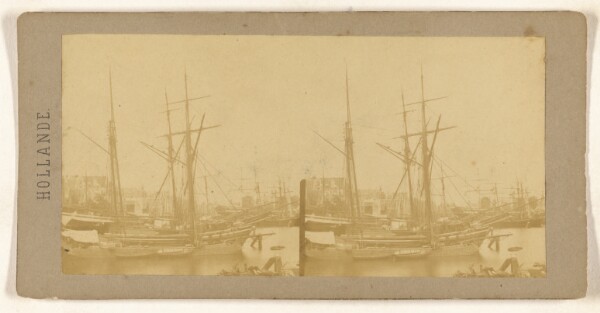 Unknown, Vues Des Docks a Amsterdam.