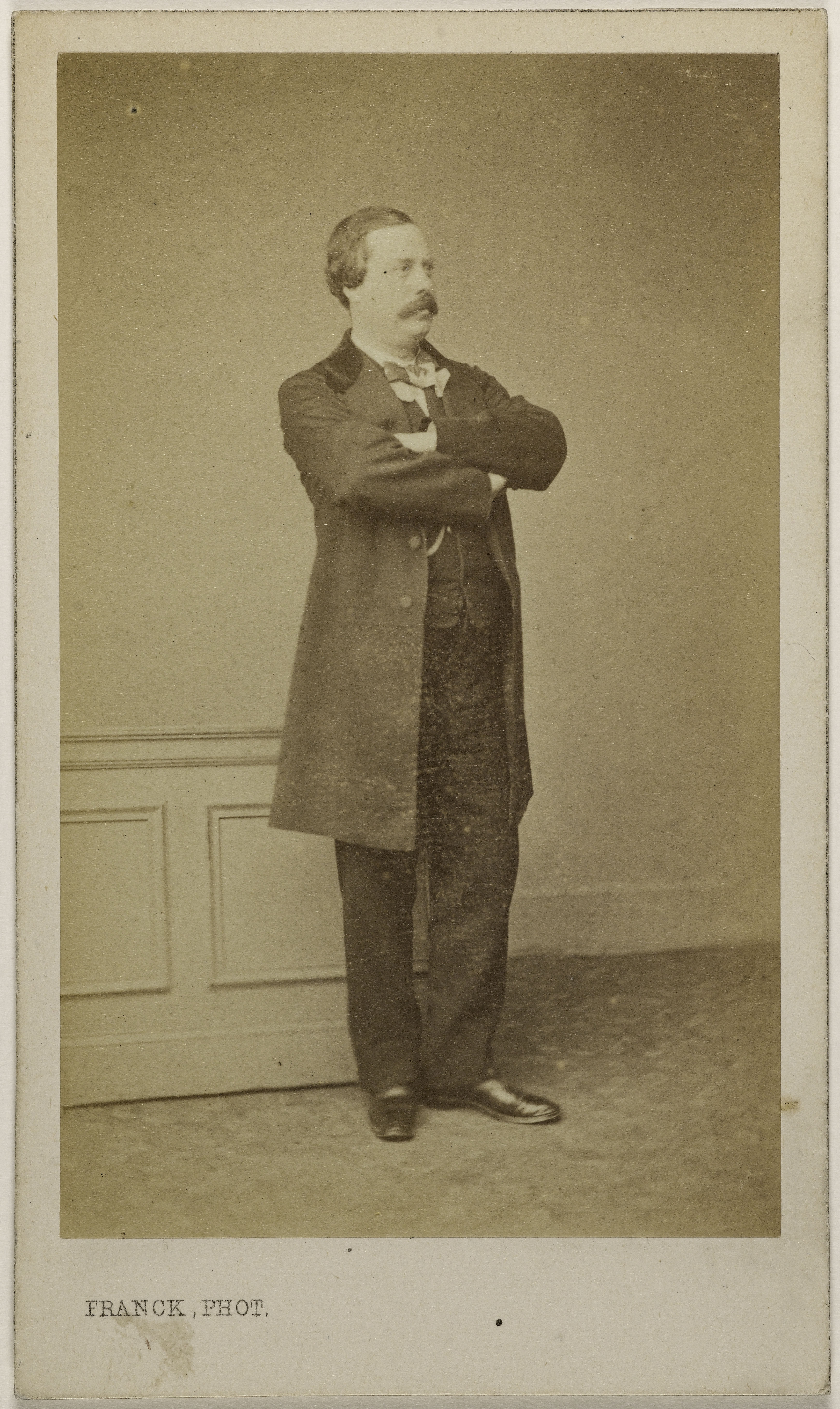 Franck, Portrait de Belval, Jules (Jules Bernard Gaffiot, dit), (-1879), chanteur