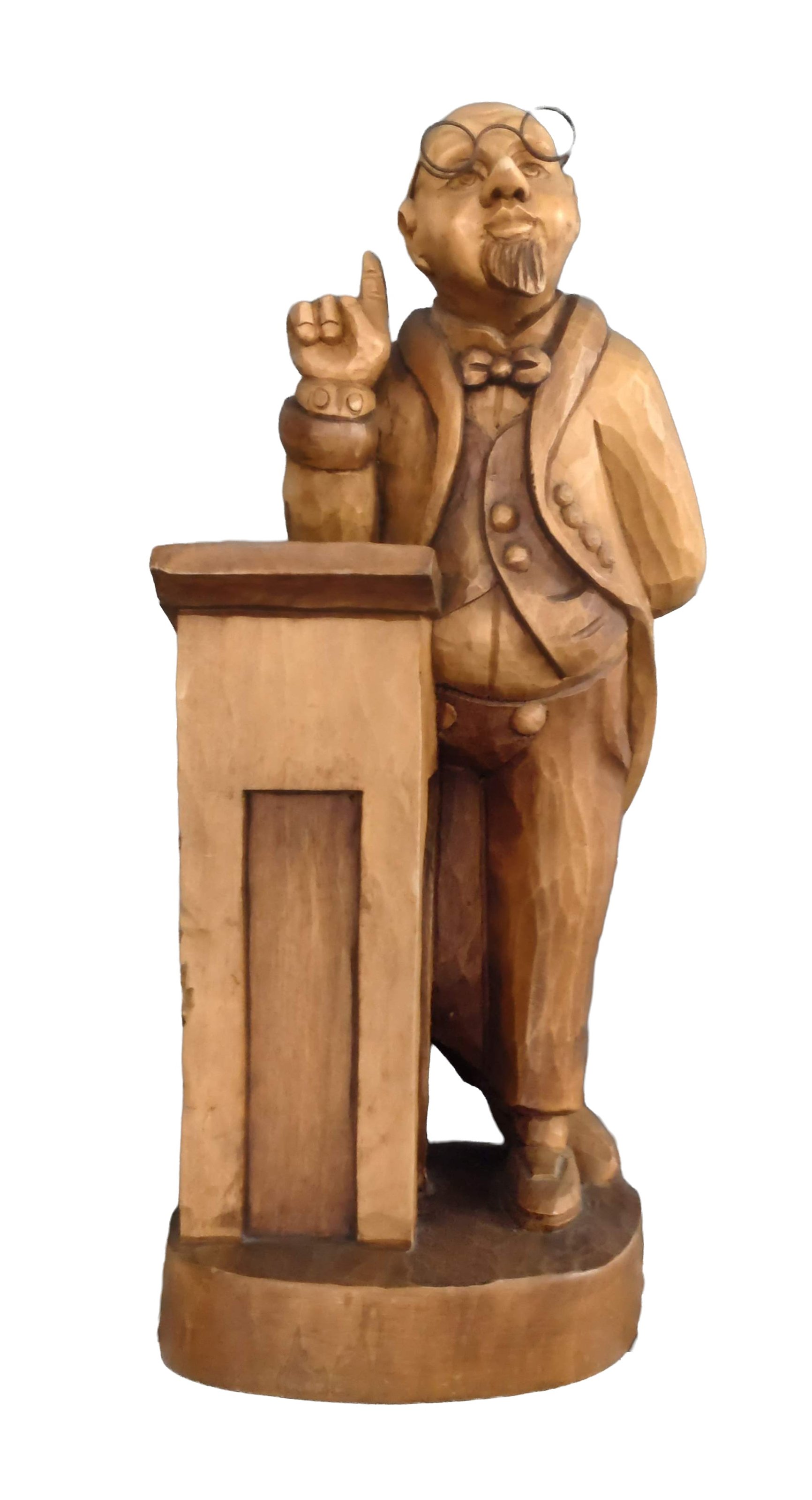 Unknown artist, Strenger Lehrer am Pult