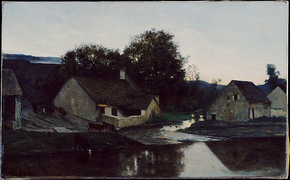 Charles-François Daubigny, The Hamlet of Optevoz