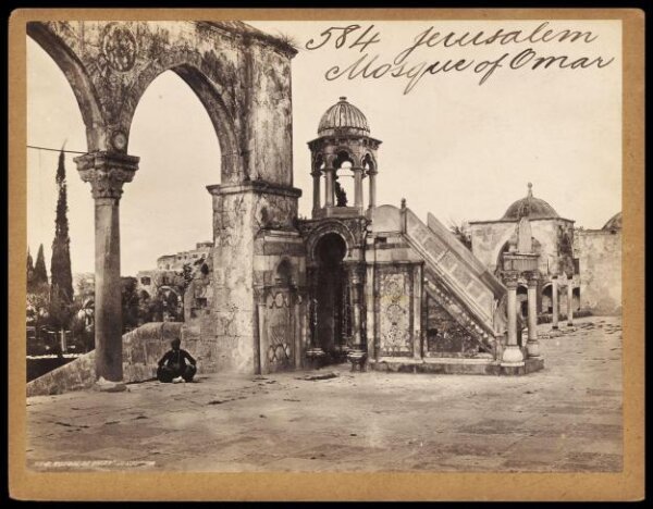 Francis Frith, Jerusalem.  Mosque of Omar