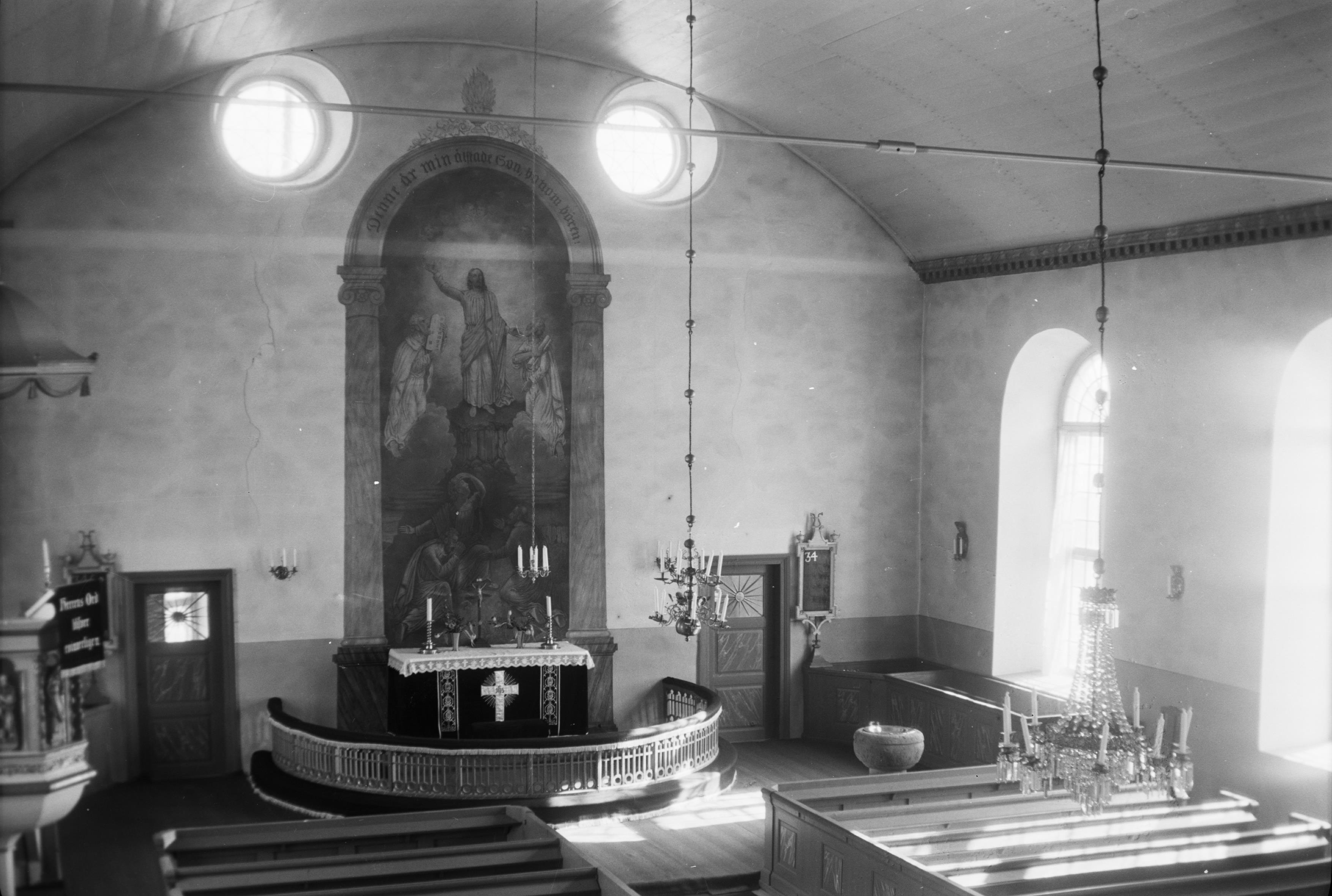 Axel Forssén, Hössna kyrka