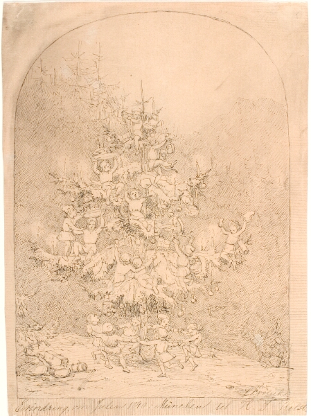 Lorenz Frølich, Juletræ