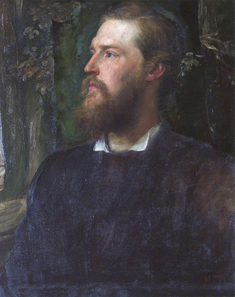 George Frederic Watts, Adelbert Wellington Brownlow Cust, 3rd Earl Brownlow, GCVO, PC, MP (1844-1921)