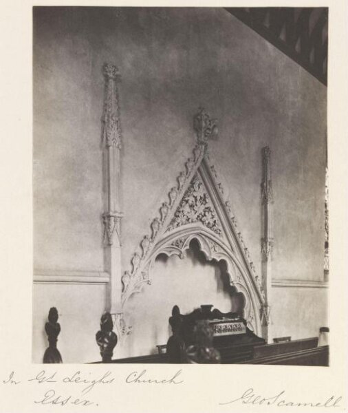 Scamell, George (Mr), National Photographic Record and Survey