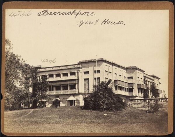 Francis Frith, Barrackpore Gov't House