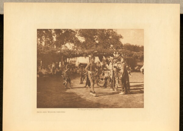Edward S. Curtis, Skidi and Wichita Dancers