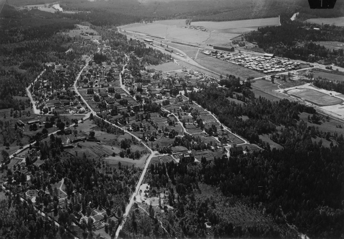 Aero Matriel AB, Hällefors,motiv från ovan